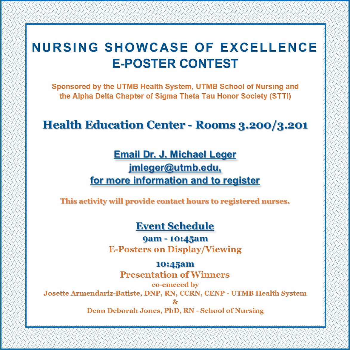 Banner: Nursing Showcase of Excellence E-Poster Contest